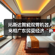 拓斯达智能双臂机器人亮相广东民营经济“新春第一会”(图1) 拓斯达智能双臂机器人亮相广东民营经济“新春第一会”(图1)