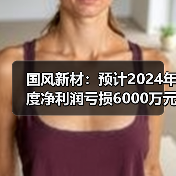 国风新材：预计2024年度净利润亏损6000万元~8000万元（图1）