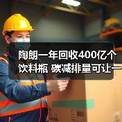 陶朗一年回收400亿个饮料瓶 碳减排量可让一辆汽车行驶122亿公里！（图1）
