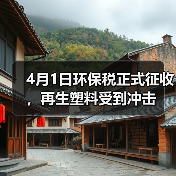 4月1日环保税正式征收，再生塑料受到冲击（图2）