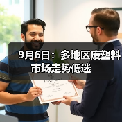 9月6日：多地区废塑料市场走势低迷（图3）