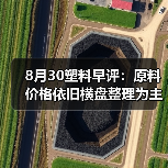 8月30塑料早评：原料价格依旧横盘整理为主（图1）