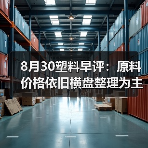 8月30塑料早评：原料价格依旧横盘整理为主（图2）