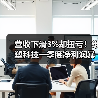 营收下滑3%却扭亏！雄塑科技一季度净利润暴增99%（图2）