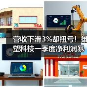 营收下滑3%却扭亏！雄塑科技一季度净利润暴增99%（图1）
