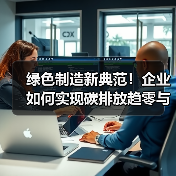 绿色制造新典范！企业如何实现碳排放趋零与无废工厂实践（图3）