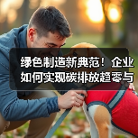 绿色制造新典范！企业如何实现碳排放趋零与无废工厂实践（图1）