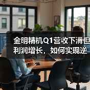 金明精机Q1营收下滑但利润增长，如何实现逆势突破？（图4）