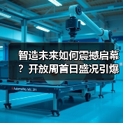 智造未来如何震撼启幕？开放周首日盛况引爆行业热议（图1）
