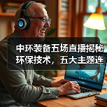 中环装备五场直播揭秘环保技术，五大主题连播精彩不容错过（图1）
