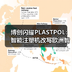 博创闪耀PLASTPOL：智能注塑机改写欧洲智造新标准（图4）