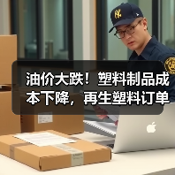 油价大跌！塑料制品成本下降，再生塑料订单遇冷？（图2）