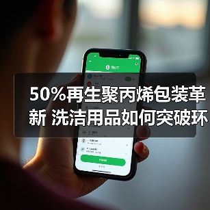50%再生聚丙烯包装革新 洗洁用品如何突破环保瓶颈？（图1）