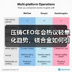 压铸CEO年会热议轻量化趋势，镁合金如何引领未来？（图1）
