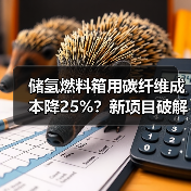 储氢燃料箱用碳纤维成本降25%?新项目破解难题(图3) 储氢燃料箱用碳纤维成本降25%?新项目破解难题(图3)