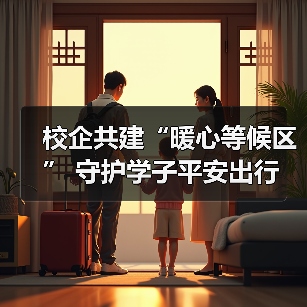 校企共建“暖心等候区” 守护学子平安出行(图2) 校企共建“暖心等候区” 守护学子平安出行(图2)