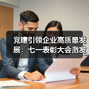 党建引领企业高质量发展:七一表彰大会激发奋进新动能(图2) 党建引领企业高质量发展:七一表彰大会激发奋进新动能(图2)