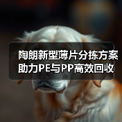 陶朗新型薄片分拣方案助力PE与PP高效回收（图1）