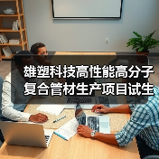 雄塑科技高性能高分子复合管材生产项目试生产进展如何？（图4）