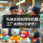 科技女孩如何在机器人工厂点燃科创梦想?(图1) 科技女孩如何在机器人工厂点燃科创梦想?(图1)