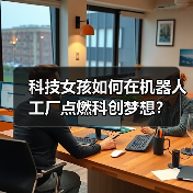科技女孩如何在机器人工厂点燃科创梦想?(图4) 科技女孩如何在机器人工厂点燃科创梦想?(图4)