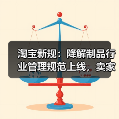 淘宝新规：降解制品行业管理规范上线，卖家合规指南（图1）