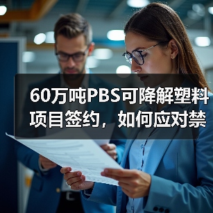 60万吨PBS可降解塑料项目签约,如何应对禁塑令需求?(图1) 60万吨PBS可降解塑料项目签约,如何应对禁塑令需求?(图1)