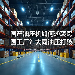 国产油压机如何逆袭跨国工厂?大同油压打破进口依赖(图1) 国产油压机如何逆袭跨国工厂?大同油压打破进口依赖(图1)