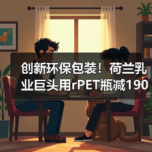 创新环保包装!荷兰乳业巨头用rPET瓶减190万公斤塑料(图3) 创新环保包装!荷兰乳业巨头用rPET瓶减190万公斤塑料(图3)