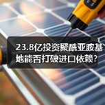 23.8亿投资聚酰亚胺基地能否打破进口依赖?(图1) 23.8亿投资聚酰亚胺基地能否打破进口依赖?(图1)