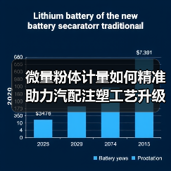 微量粉体计量如何精准助力汽配注塑工艺升级(图1) 微量粉体计量如何精准助力汽配注塑工艺升级(图1)