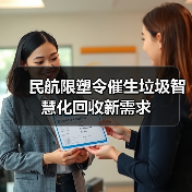 民航限塑令催生垃圾智慧化回收新需求(图1) 民航限塑令催生垃圾智慧化回收新需求(图1)