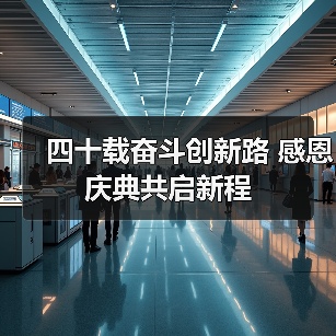 四十载奋斗创新路 感恩庆典共启新程（图1）