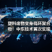 塑料废物变身循环聚合物!中东技术首次实现突破循环经济(图2) 塑料废物变身循环聚合物!中东技术首次实现突破循环经济(图2)