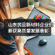 山东民营新材料企业创新获高质量发展表彰（图1）