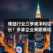 橡塑行业三季度净利增长?多家企业亮眼表现曝光(图3) 橡塑行业三季度净利增长?多家企业亮眼表现曝光(图3)