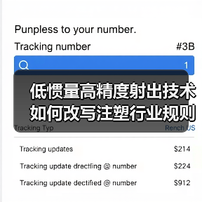 低惯量高精度射出技术如何改写注塑行业规则?(图3) 低惯量高精度射出技术如何改写注塑行业规则?(图3)