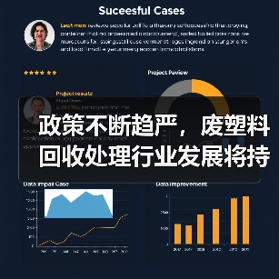 政策不断趋严,废塑料回收处理行业发展将持续加速!(图3) 政策不断趋严,废塑料回收处理行业发展将持续加速!(图3)