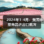 2024年1-4月:我国橡塑商品进出口概况(图1) 2024年1-4月:我国橡塑商品进出口概况(图1)