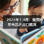 2024年1-4月:我国橡塑商品进出口概况(图2) 2024年1-4月:我国橡塑商品进出口概况(图2)