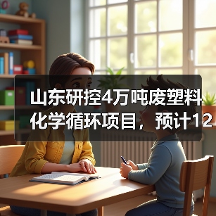 山东研控4万吨废塑料化学循环项目,预计12月试生产!(图1) 山东研控4万吨废塑料化学循环项目,预计12月试生产!(图1)