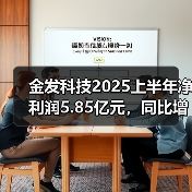 金发科技2025上半年净利润5.85亿元,同比增长54.12%(图4) 金发科技2025上半年净利润5.85亿元,同比增长54.12%(图4)