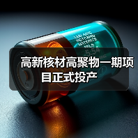 高新核材高聚物一期项目正式投产(图1) 高新核材高聚物一期项目正式投产(图1)