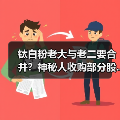 钛白粉老大与老二要合并？神秘人收购部分股...（图1）
