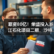 募资80亿!荣盛投入浙江石化项目二期,沙特...(图1) 募资80亿!荣盛投入浙江石化项目二期,沙特...(图1)