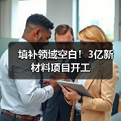填补领域空白!3亿新材料项目开工(图3) 填补领域空白!3亿新材料项目开工(图3)