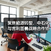 聚焦能源转型，中石化与吉利签署战略合作协议（图1）