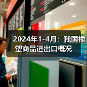 2024年1-4月:我国橡塑商品进出口概况(图1) 2024年1-4月:我国橡塑商品进出口概况(图1)
