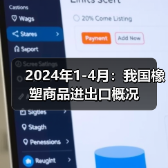 2024年1-4月:我国橡塑商品进出口概况(图4) 2024年1-4月:我国橡塑商品进出口概况(图4)