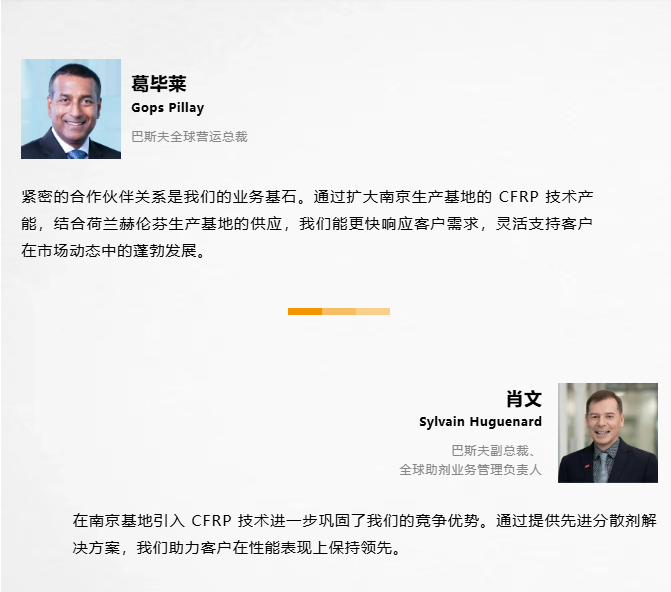 巴斯夫全新高性能分散剂生产线在中国南京正式投产(图3)